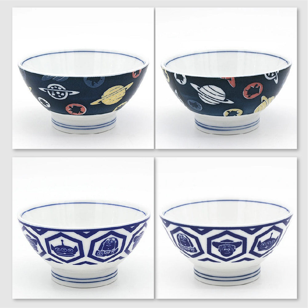 L2310-17  (預訂) 日本製 美濃燒TOY STORY 兩款飯碗套裝 ;  TOY STORY Mino-yaki ceramic bowl (set of 2)