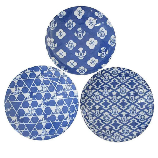 L231008  (預訂) 日本製  美濃燒 DISNEY 一套三件餐碟套裝 ; Disney dinnerware in Mino-yaki (set of 3)