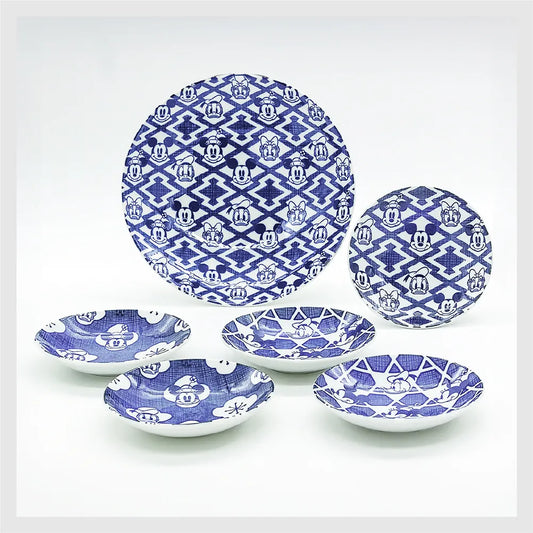 L231009  (預訂) 美濃燒 DISNEY 一套六件餐碟套裝 ; Disney dinnerware in Mino-yaki (set of 6)