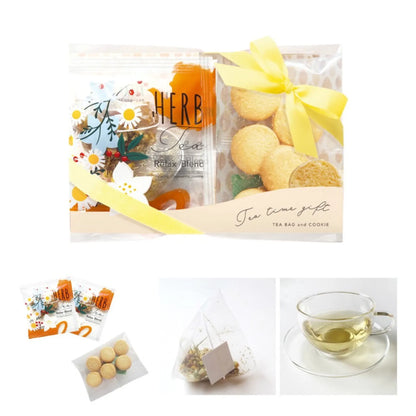 L240208 日本花茶茶包+曲奇餅套裝 ; Japanese Herb Tea + Cookies Set (HK$40/pack)