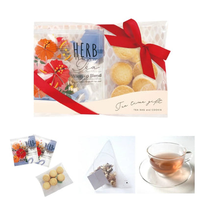 L240208 日本花茶茶包+曲奇餅套裝 ; Japanese Herb Tea + Cookies Set (HK$40/pack)