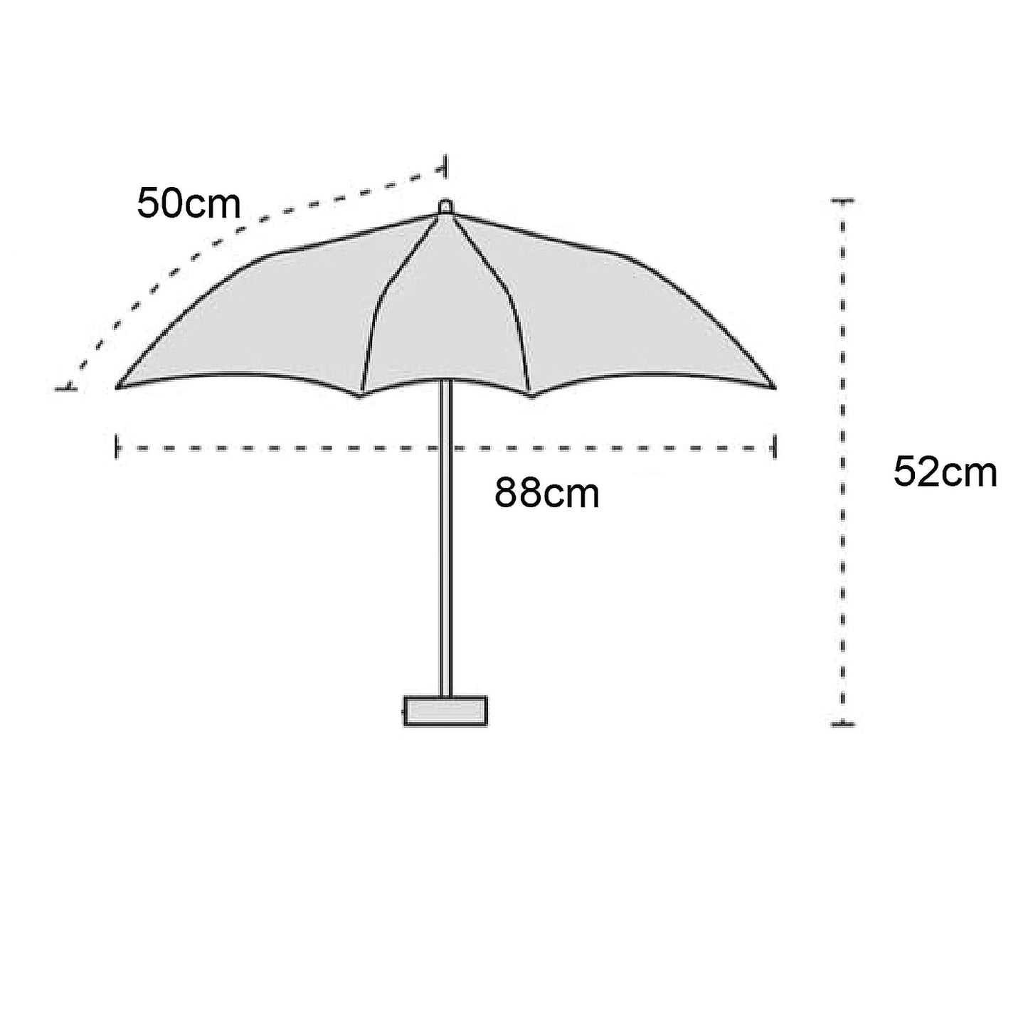 L2405-13  Wpc. x Plantica 花卉圖案 折疊傘 ; Wpc. x Plantica floral pattern foldable umbrella