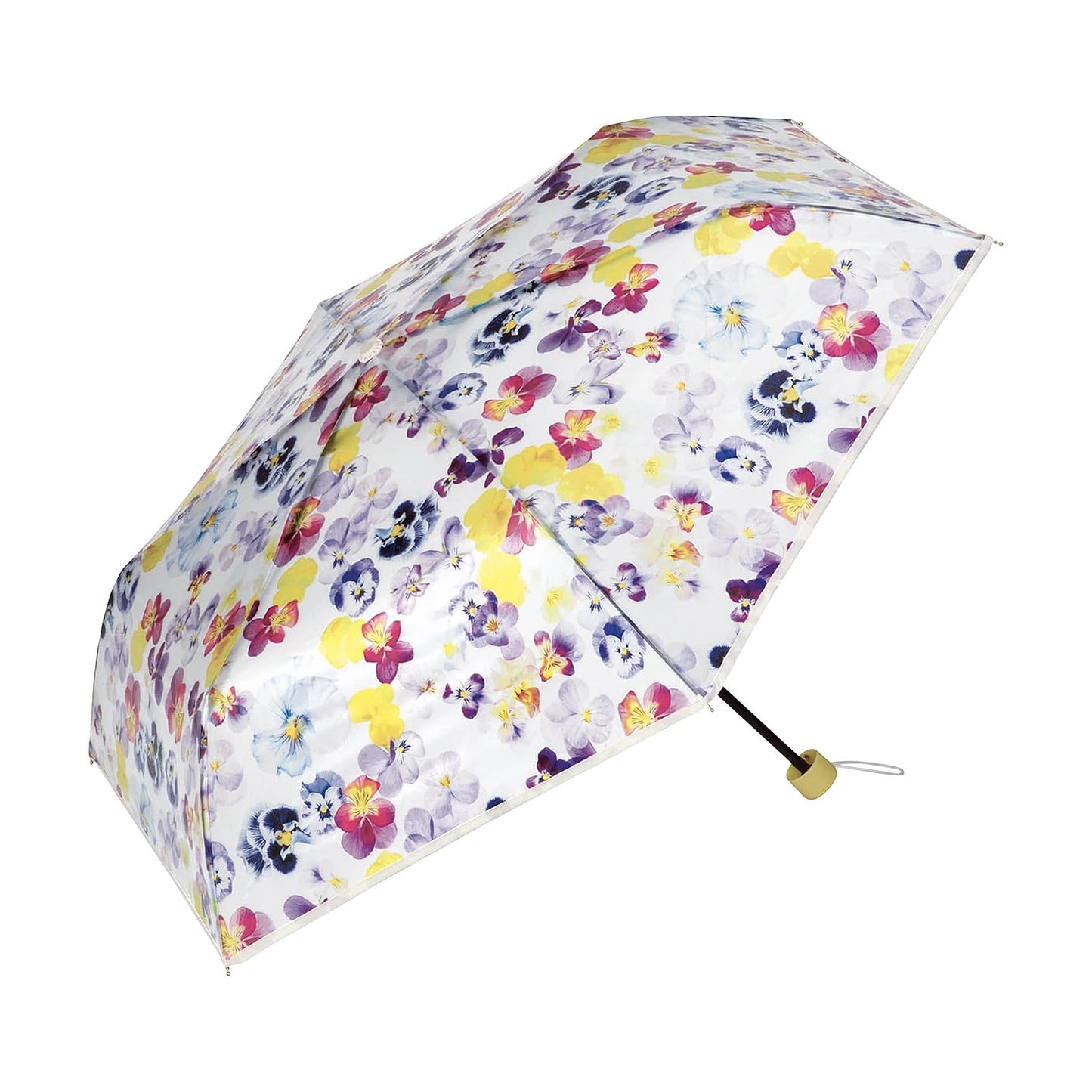 L2405-13  Wpc. x Plantica 花卉圖案 折疊傘 ; Wpc. x Plantica floral pattern foldable umbrella