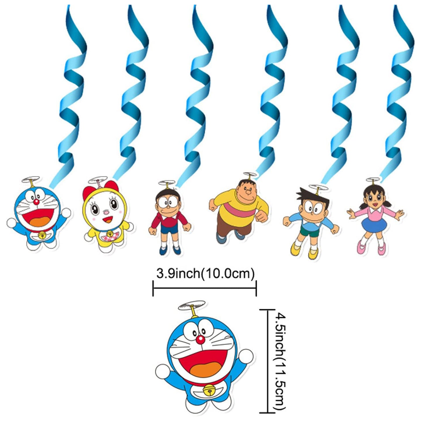 L2307-14 (預訂) 【叮噹 DORAEMON】主題生日派對佈置氣球及裝飾套裝 ; Doraemon party balloons and decoration set