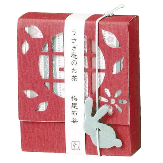 L230203 日本製 京都うさぎ庵名茶 (梅昆布茶) ; Kyoto tea bag in premium gift box (HK$40/box)